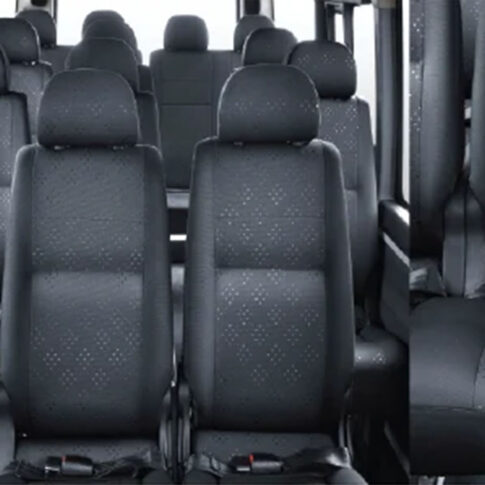 rental bus isuzu elf nlr microbus